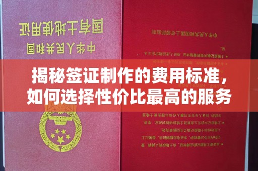 侯马揭秘签证制作的费用标准，如何选择性价比最高的服务？