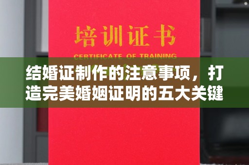 侯马结婚证制作的注意事项，打造完美婚姻证明的五大关键点