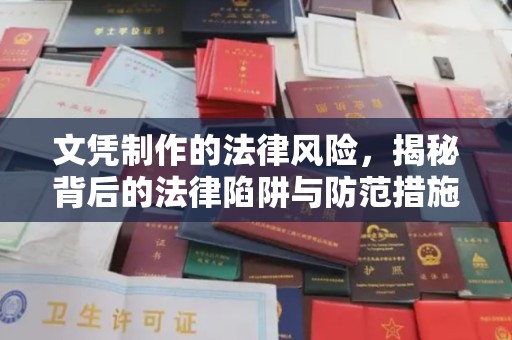 侯马文凭制作的法律风险，揭秘背后的法律陷阱与防范措施